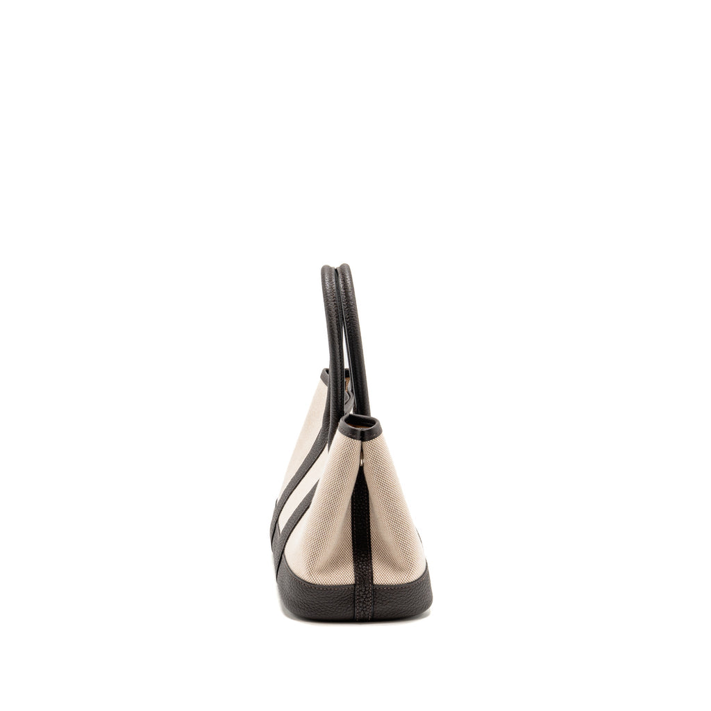 Hermes Neo Garden Party 23 CANVAS/NEGONDA ECRU-BEIGE/EBENE SHW
