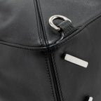 Loewe Medium Puzzle Bag Calfskin Black SHW