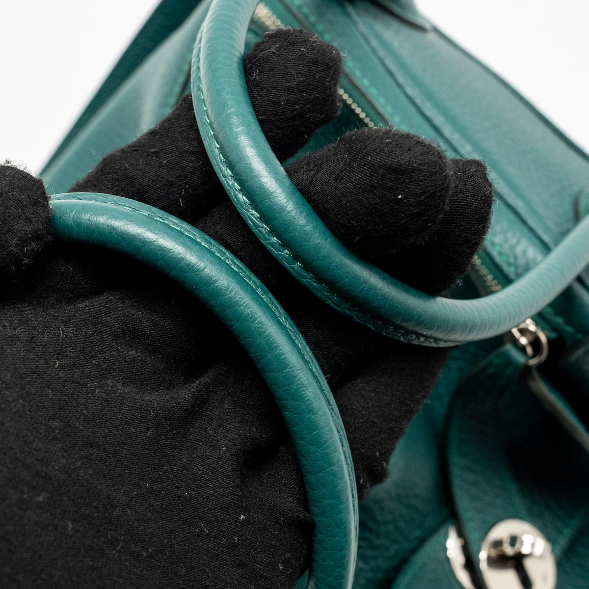 Hermes Lindy 26 Clemence Malachite SHW