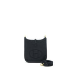 HERMES MINI EVELYN CLEMENCE BLACK GHW