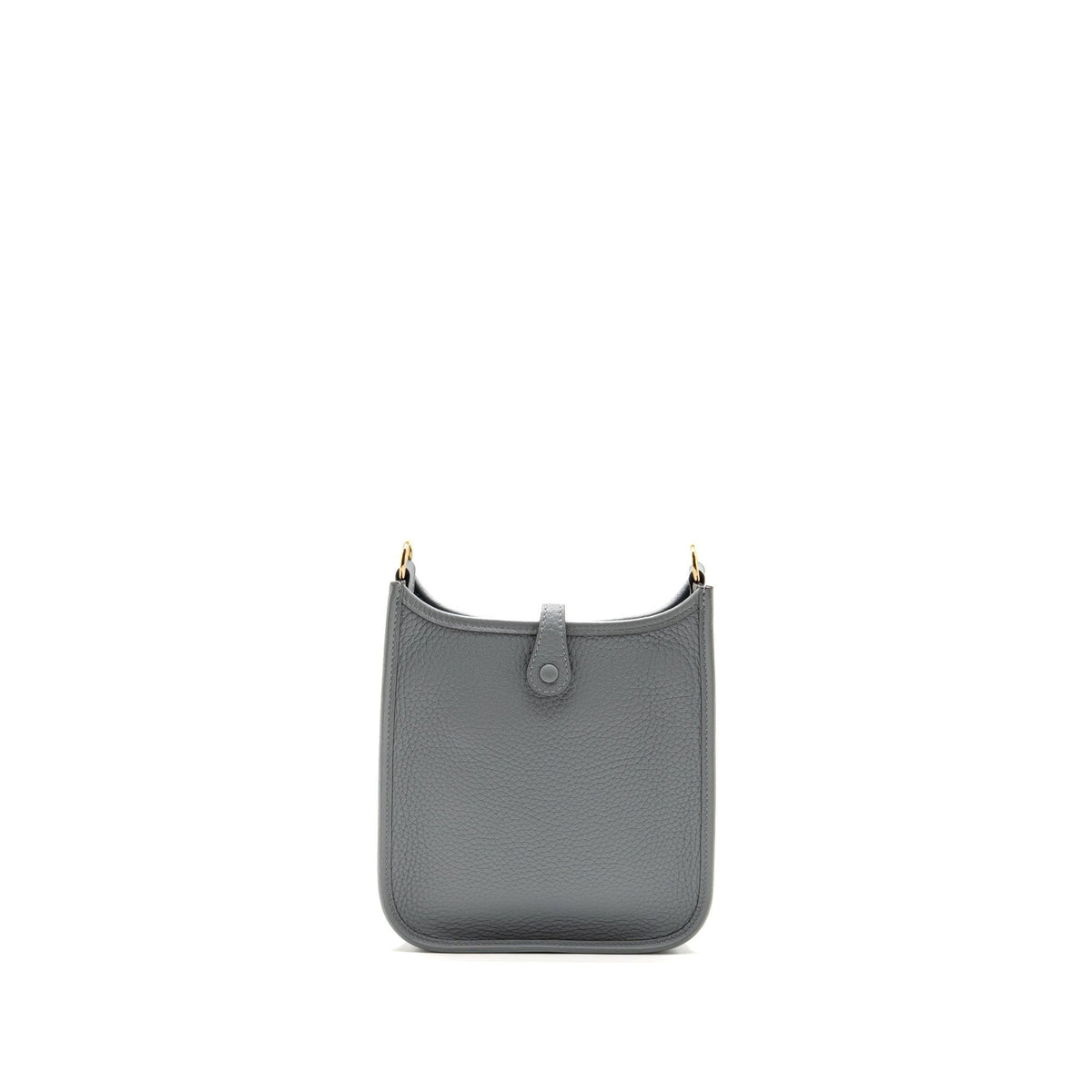 Hermes Mini Evelyne Clemence Gris Pantin LGHW