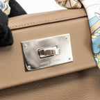 HERMES MINI 24/24 2424-21 BAG EVERCOLOR ETOUPE SHW