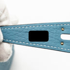 Hermes Lindy 26 Clemence New Blue Jeans SHW