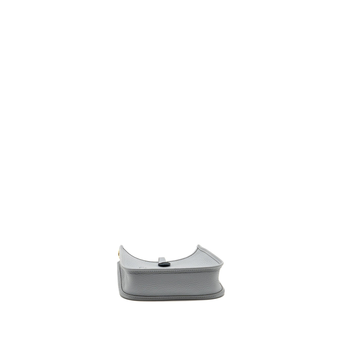 Hermes Mini Evelyne Clemence Gris Pantin LGHW