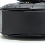CHANEL 22S SMALL HEART BAG LAMBSKIN BLACK LGHW