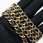 CHANEL CLASSIC WALLET ON CHAIN CAVIAR BLACK GHW