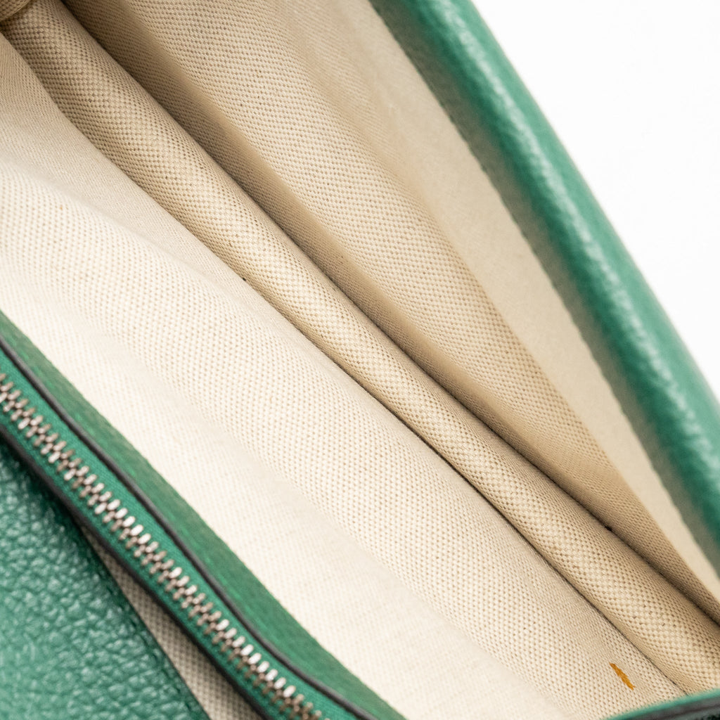 Gucci Small Dionysus bag calfskin green GHW