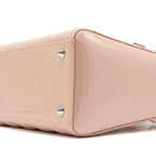DIOR MEDIUM LADY DIOR PATENT PINK SHW