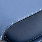 Hermes Baton de Craie epsom Blue SHW