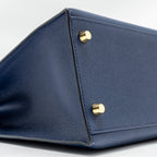 HERMES KELLY 32 EPSOM BLUE SAPPHIRE GHW