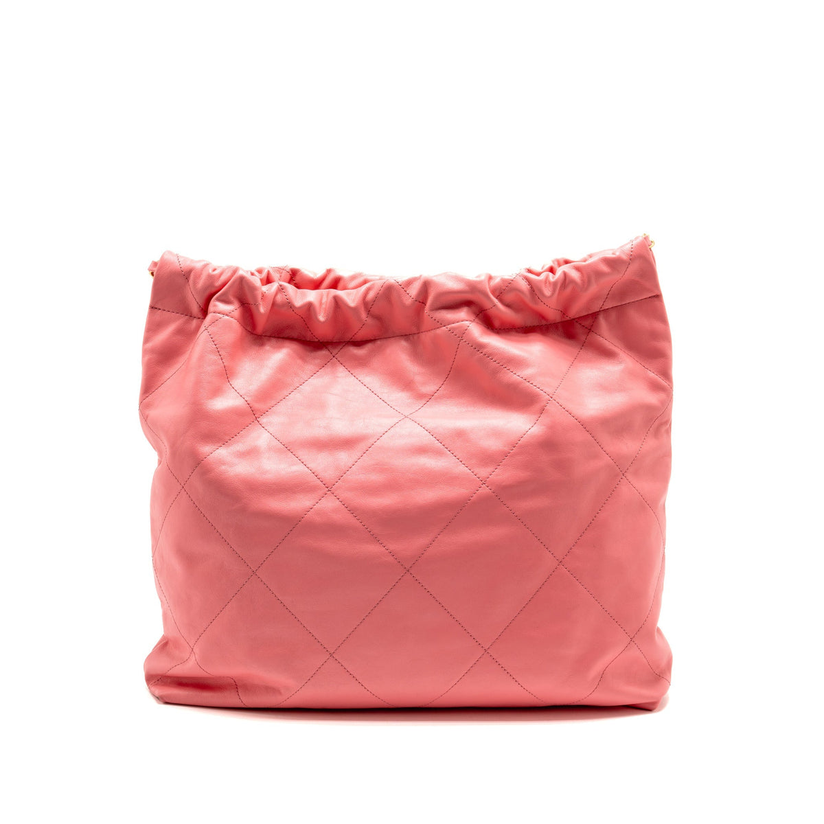 Chanel Medium 22 Bag Calfskin Pink GHW (Microchip)