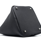 Hermes Picotin 22 Lock Bag Clemence Black SHW