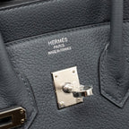 Hermes Birkin 25 Togo Gris Misty SHW
