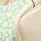 HERMES LUCKY DAISY MICRO PICOTIN SWIFT NATA-VERT-BLANC SHW