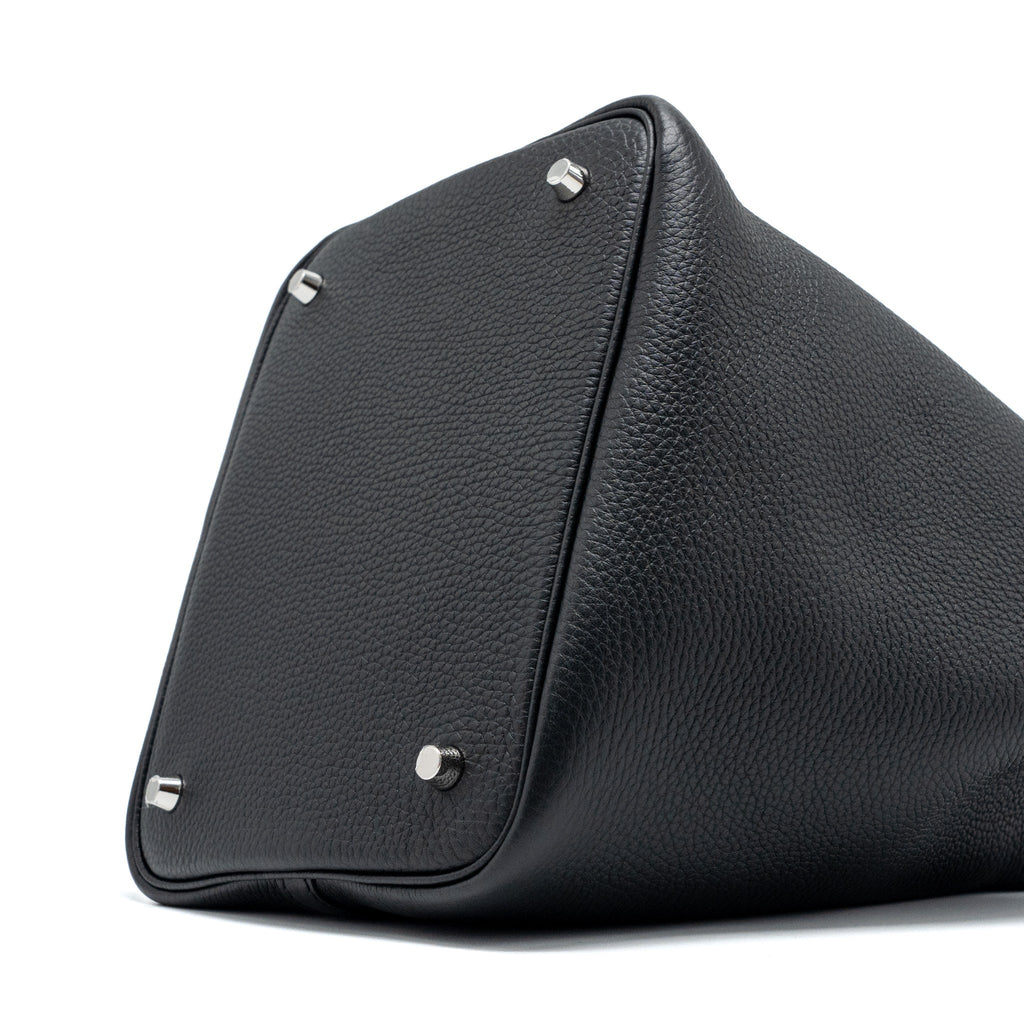 Hermes Picotin 22 Lock Bag Clemence Black SHW