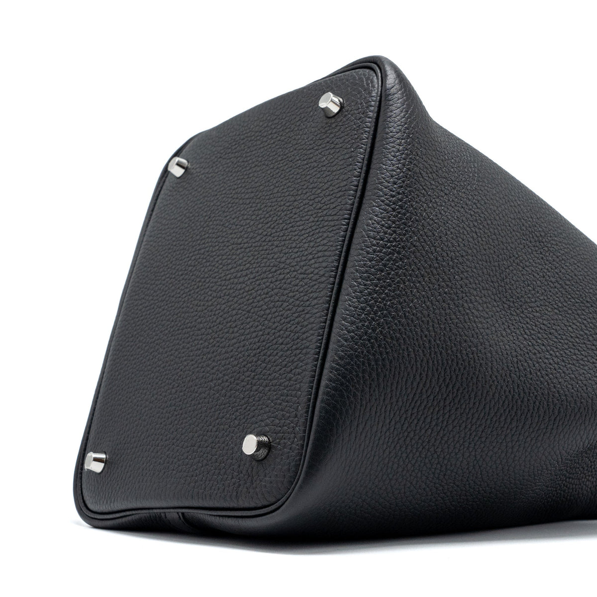 Hermes Picotin 22 Lock Bag Clemence Black SHW