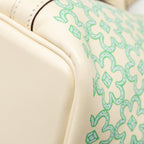 HERMES LUCKY DAISY MICRO PICOTIN SWIFT NATA-VERT-BLANC SHW