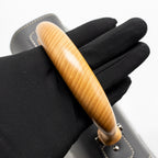 Goyard Structure Saigon PM Bag Goyardine Canvas / Calfskin Grey SHW