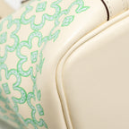 HERMES LUCKY DAISY MICRO PICOTIN SWIFT NATA-VERT-BLANC SHW
