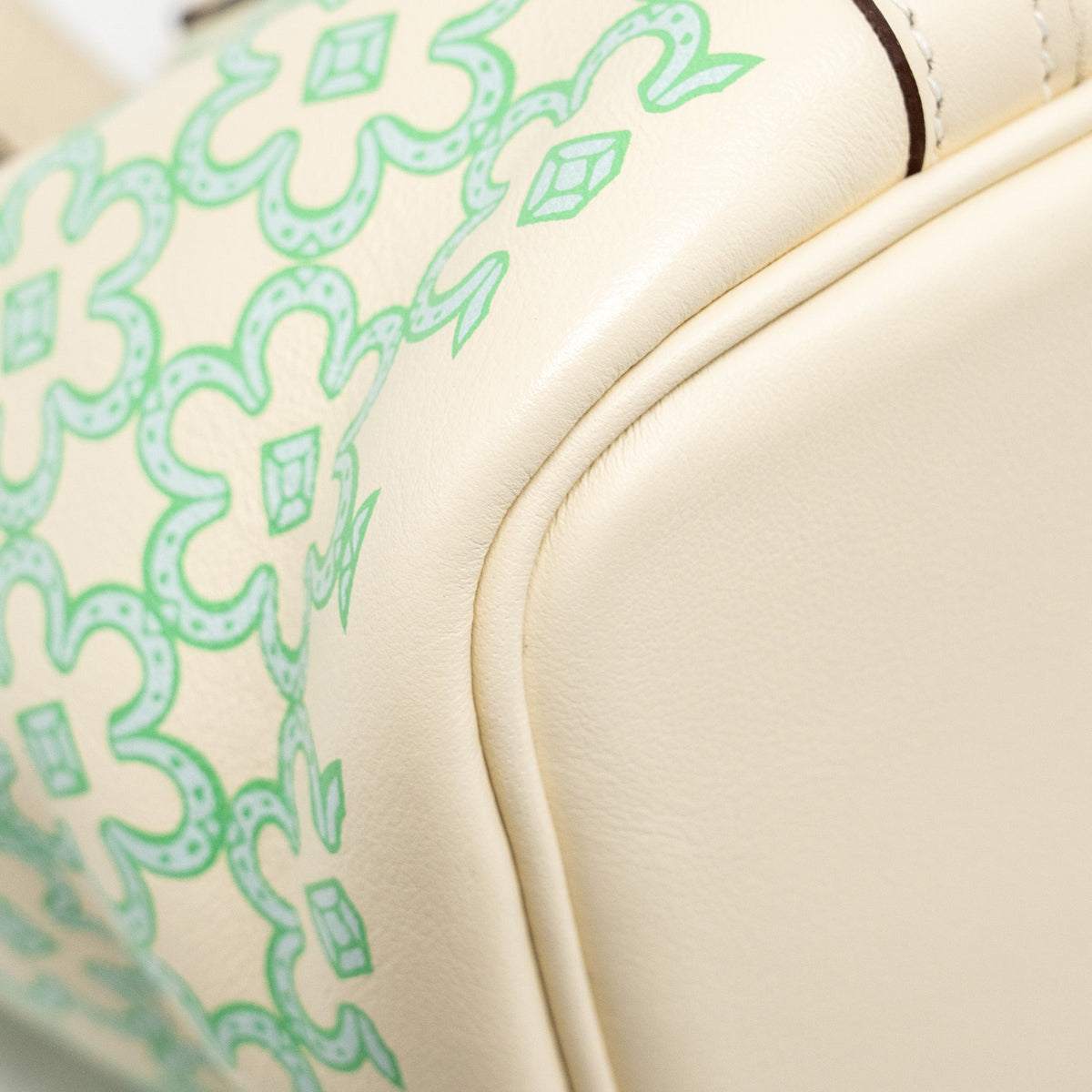 HERMES LUCKY DAISY MICRO PICOTIN SWIFT NATA-VERT-BLANC SHW