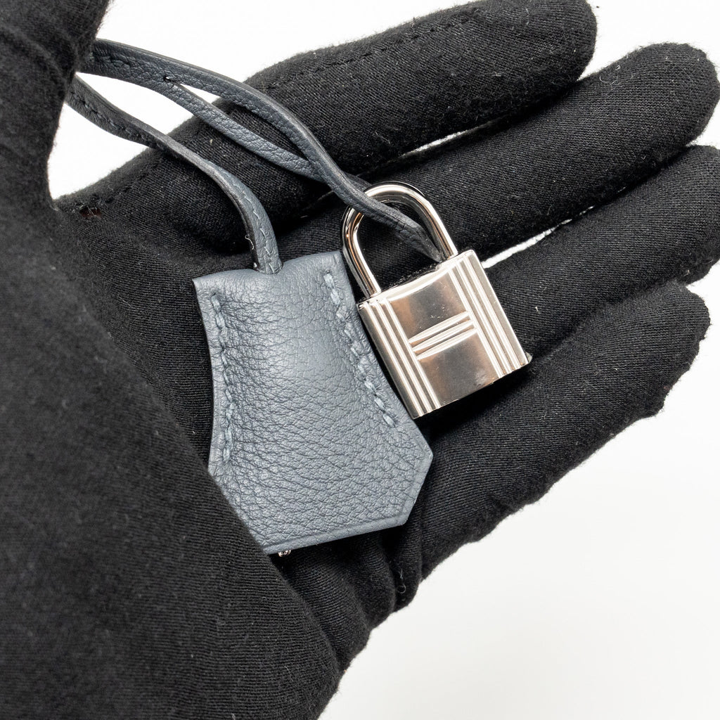 Hermes Birkin 25 Togo Gris Misty SHW