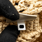 PRADA CROCHET TOTE BAG RAFFIA NATURAL