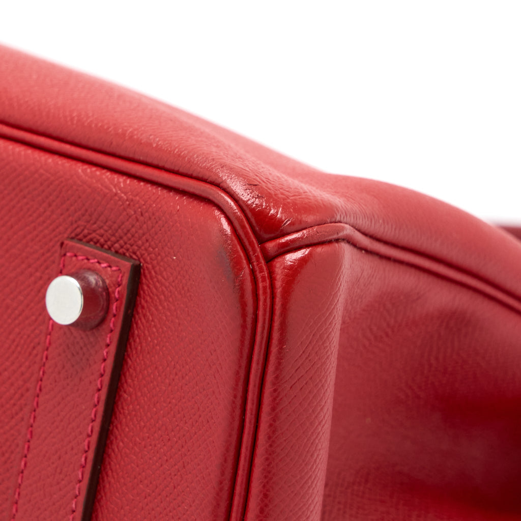 Hermes Birkin 35 Epsom Red SHW