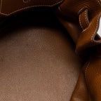 HERMES SHOULDER BIRKIN CLEMENCE GOLD SHW
