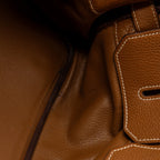 hermes shoulder birkin clemence gold SHW