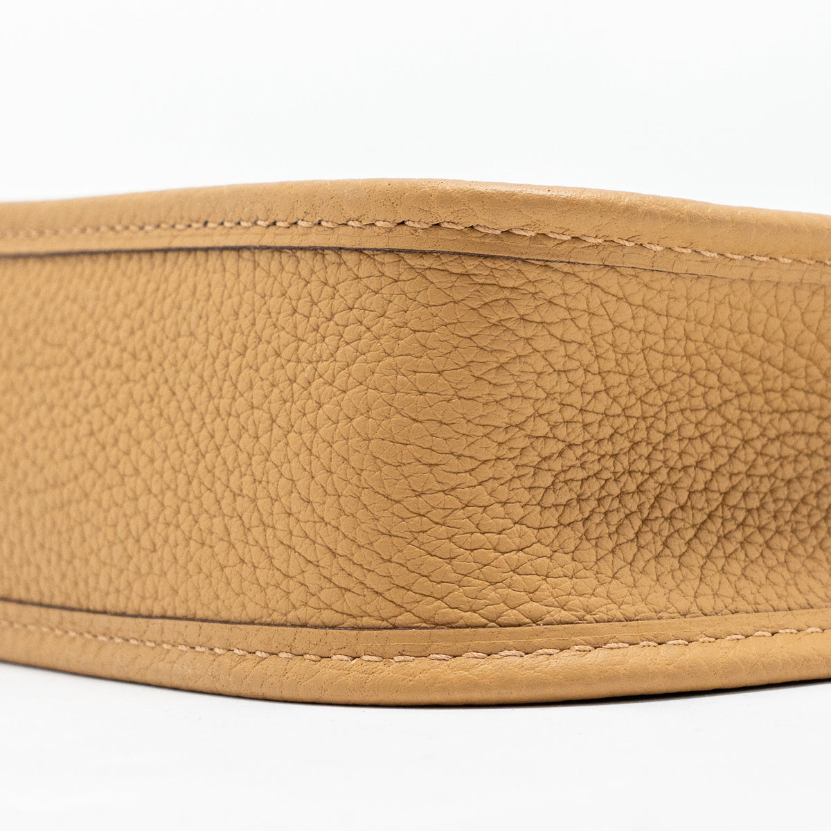 Hermes Mini Evelyne Clemence Biscuit GHW