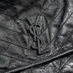 Saint Laurent medium Nikki bag calfskin black SHW