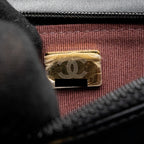 CHANEL CHEVRON 2.55 REISSUE WALLET ON CHAIN AGED CALFSKIN BLACK GHW (MICROCHIP)