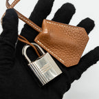 HERMES SHOULDER BIRKIN CLEMENCE GOLD SHW
