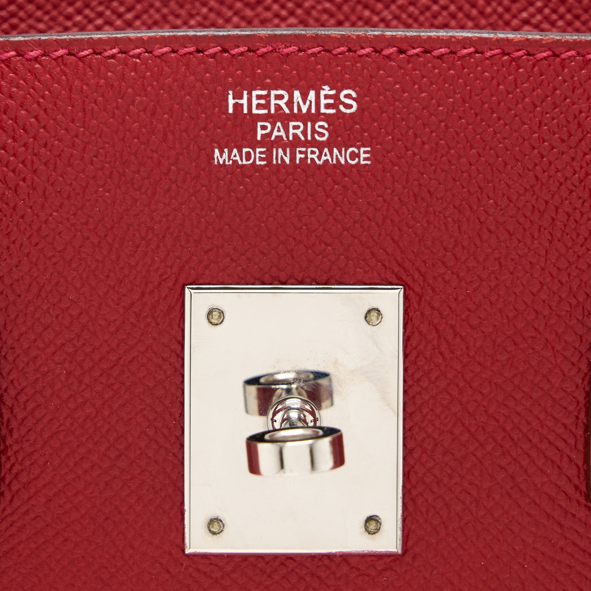 Hermes Birkin 35 Epsom Red SHW
