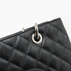 CHANEL GRAND SHOPPING TOTE CAVIAR BLACK SHW