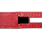Hermes Birkin 35 Epsom Red SHW
