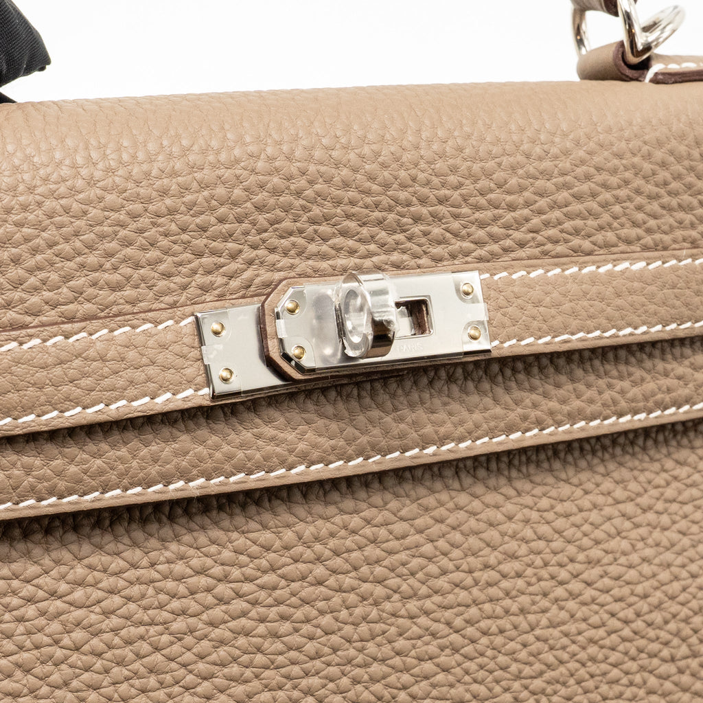 HERMES KELLY 25 TOGO ETOUPE SHW