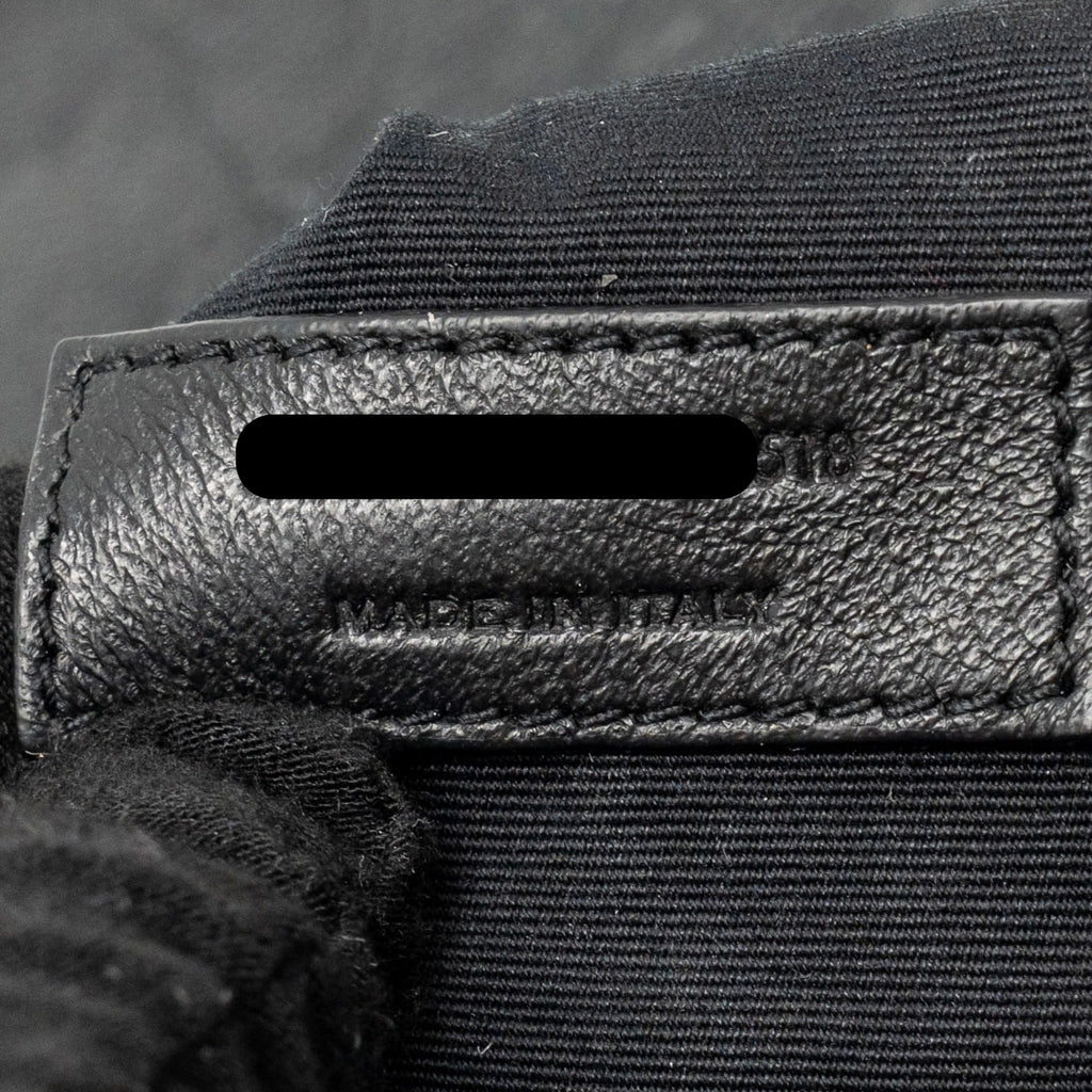 Saint Laurent medium Nikki bag calfskin black SHW