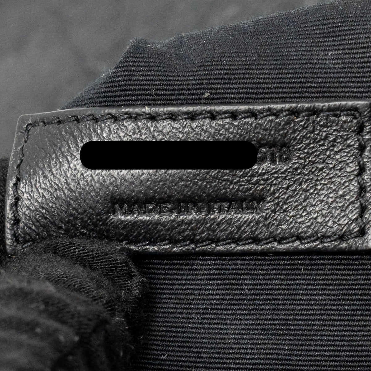Saint Laurent medium Nikki bag calfskin black SHW