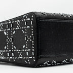 DIOR MINI LADY DIOR STAIN CRYSTAL BLACK SHW