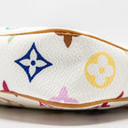 LOUIS VUITTON POCHETTE ACCESSORIES CANVAS WHITE MULTICOLOUR GHW