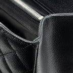 CHANEL GRAND SHOPPING TOTE CAVIAR BLACK SHW