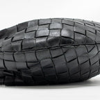 BOTTEGA VENETA MINI JODIE LAMBSKIN BLACK SHW