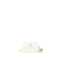 CHANEL PEARL CRUSH MINI FLAP BELT BAG WHITE LAMBSKIN GHW