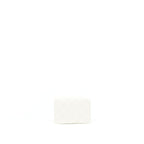 CHANEL PEARL CRUSH MINI FLAP BELT BAG WHITE LAMBSKIN GHW