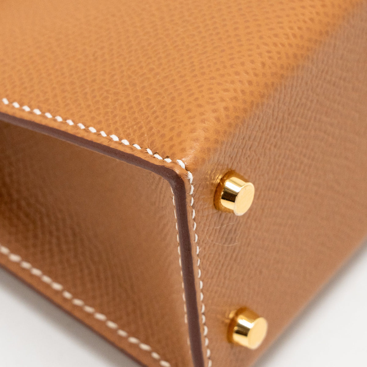 Hermes Mini Kelly II Epsom Gold GHW