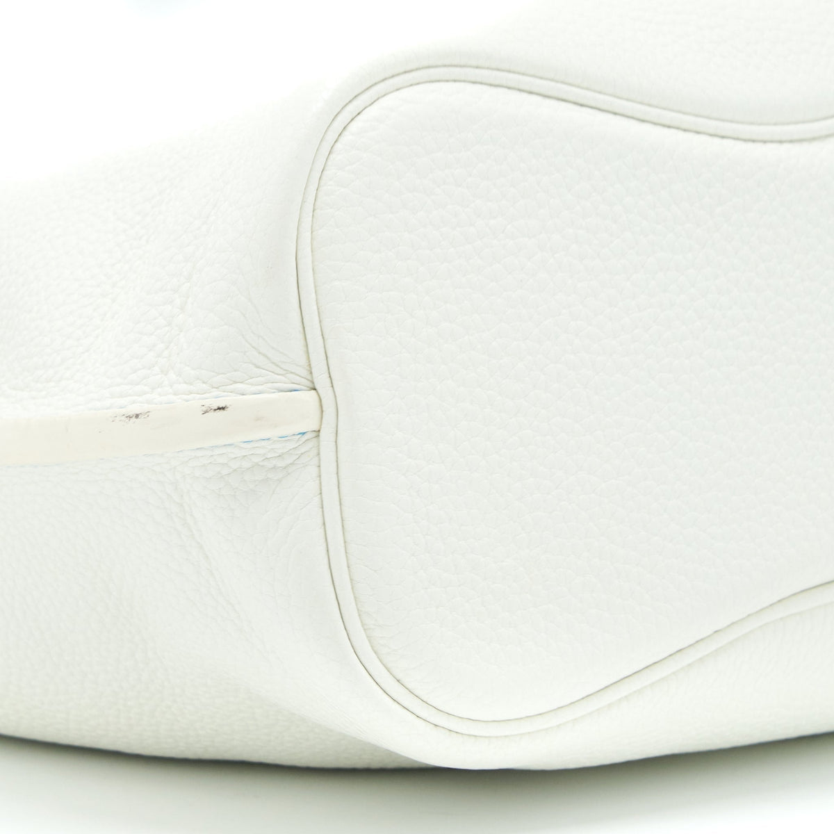 HERMES SO KELLY 26 BLANC/BLUE SHW