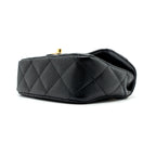 CHANEL 23P COCO LOVE FLAP BAG CAVIAR BLACK GHW(MICROCHIP)
