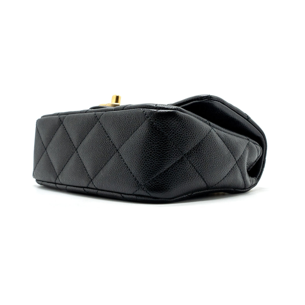 CHANEL 23P COCO LOVE FLAP BAG CAVIAR BLACK GHW(MICROCHIP)