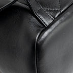 CHANEL MINI DUMA BACKPACK CALFSKIN BLACK LGHW (MICROCHIP)